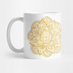 Mandala - Gold Mug